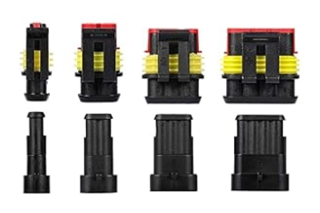 Conector elétrico automotivo impermeável