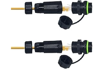 Cabo impermeável com conector RJ45