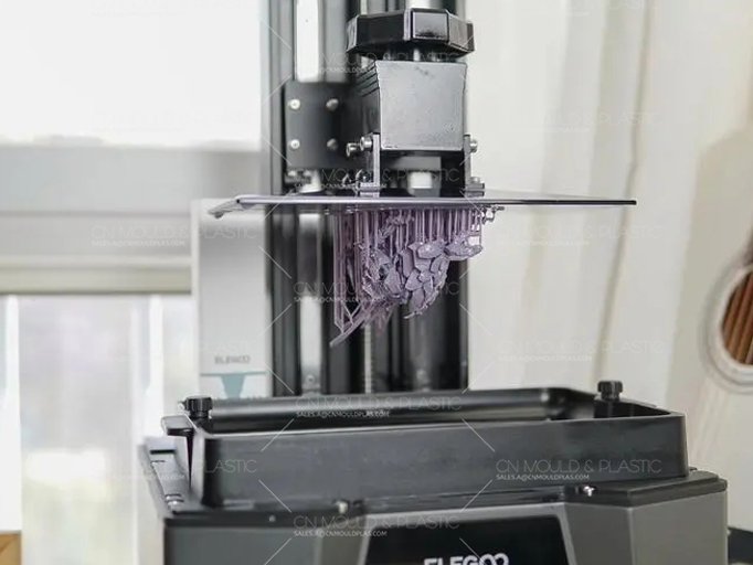 3D Impresso vs molde de aço